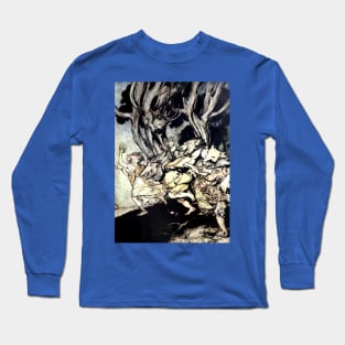 Riotous Noise - Arthur Rackham Long Sleeve T-Shirt